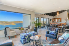 Relaxing lounge with view