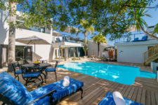 Relaxing swimming pool