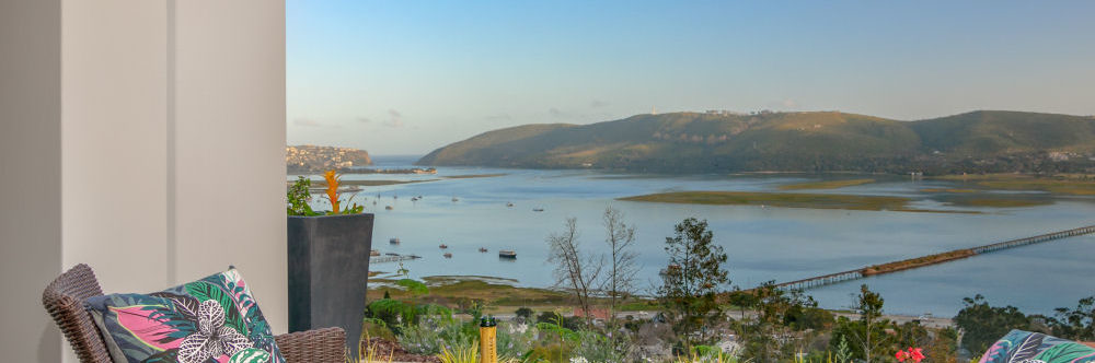 Untere Etage Mit Terrasse Und Blick Auf Die Lagune
